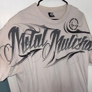 Metal Mulisha Men's White Graphic Tee
